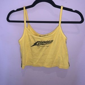 BRANDY MELVILLE LOS ANGELES CROP TANK